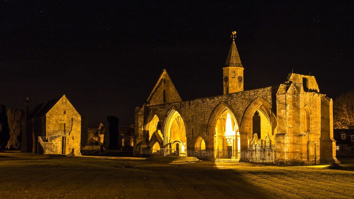 Fortrose Cathedral nachts