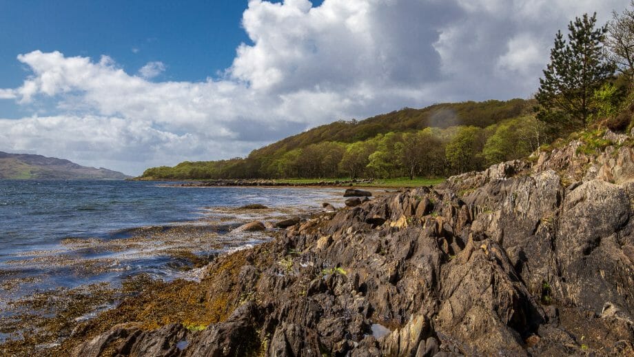 Am Strand von Loch Sween