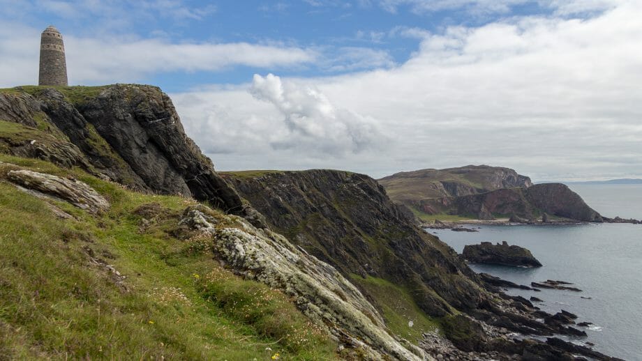 Le monument au Mull of Oa