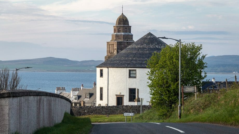 Entrée de Bowmore depuis le sud