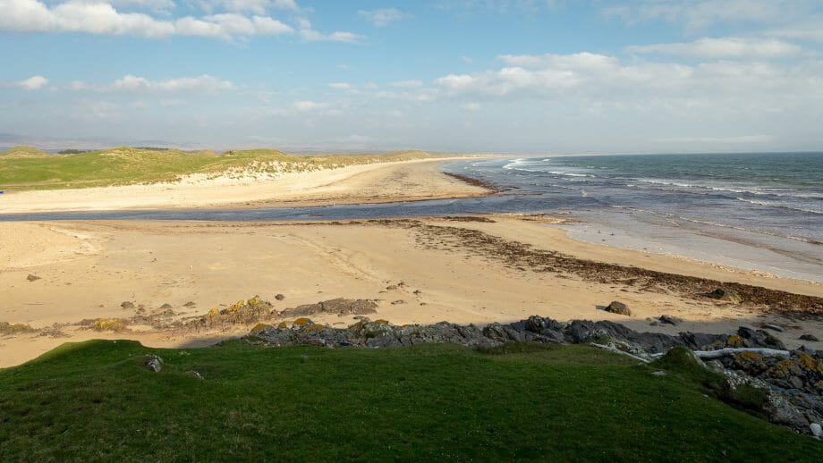 Cruach Mhòr - la grande plage