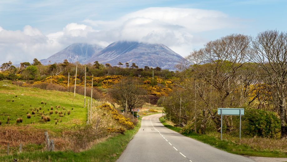 Route vers Port Askaig