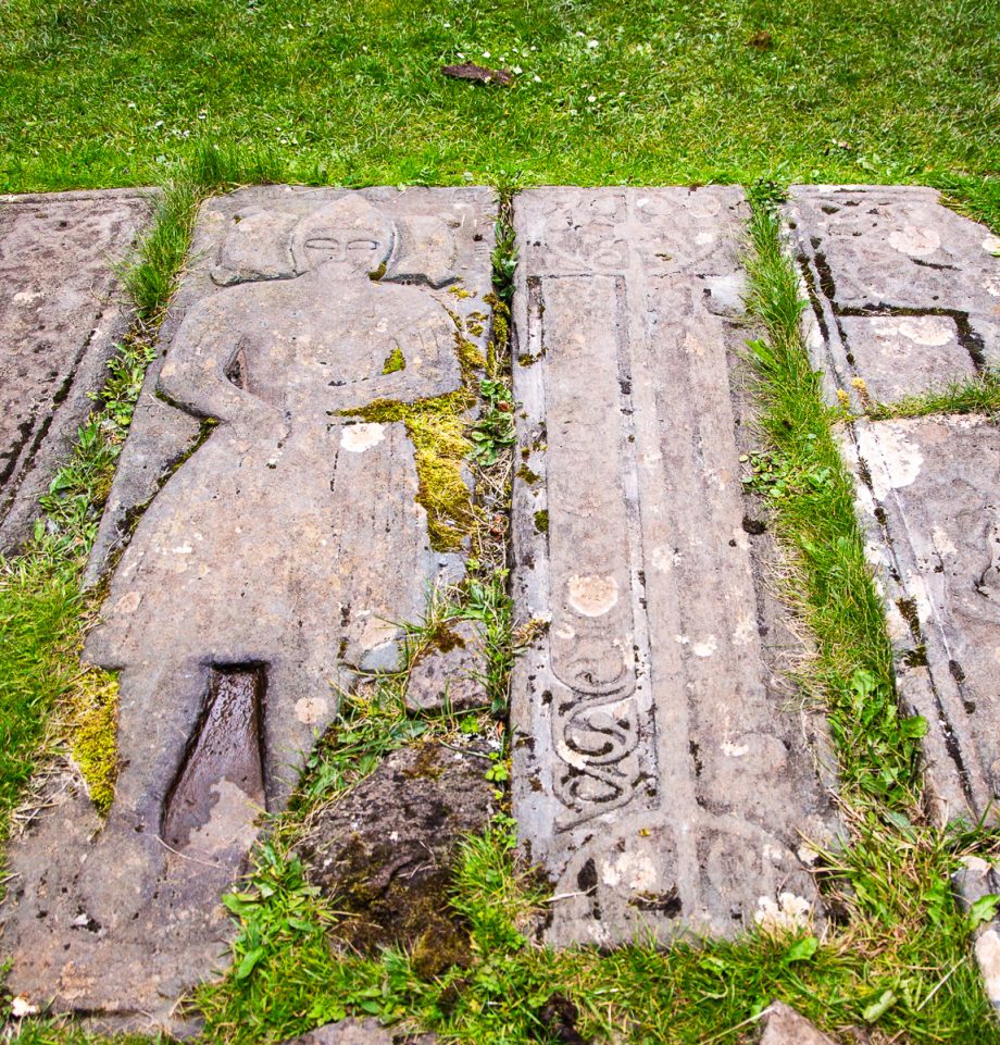 Les pierres tombales de Kildalton témoignent de l'époque des Lords of the Isles