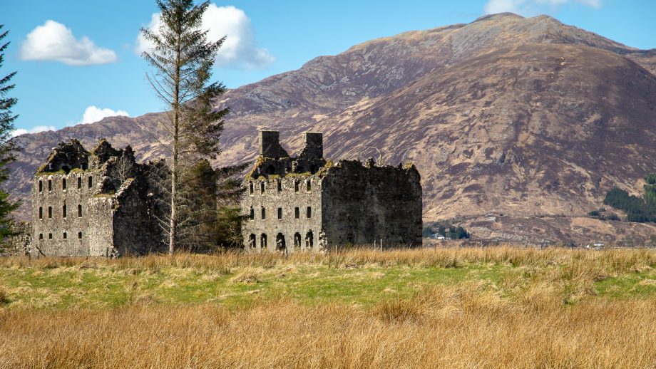 Ruinen der Bernera Barracks