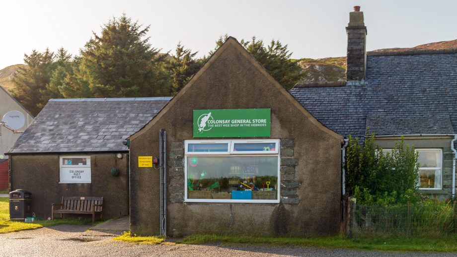 Colonsays Ladengeschäft, der General Store