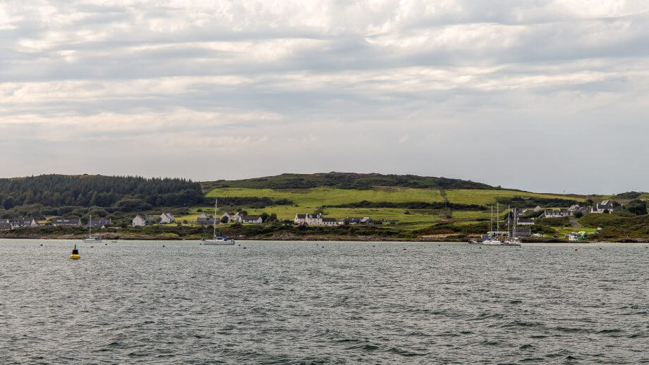 Blick auf die Insel Gigha