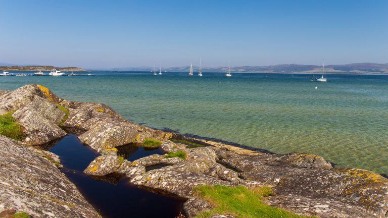 Blick auf den Sound of Gigha