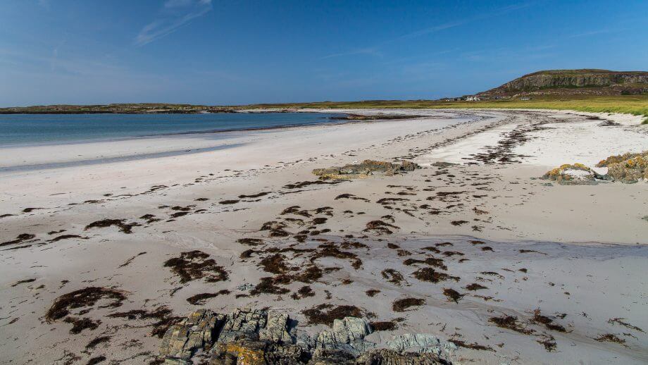 Der Strand gleich beim Kloster 