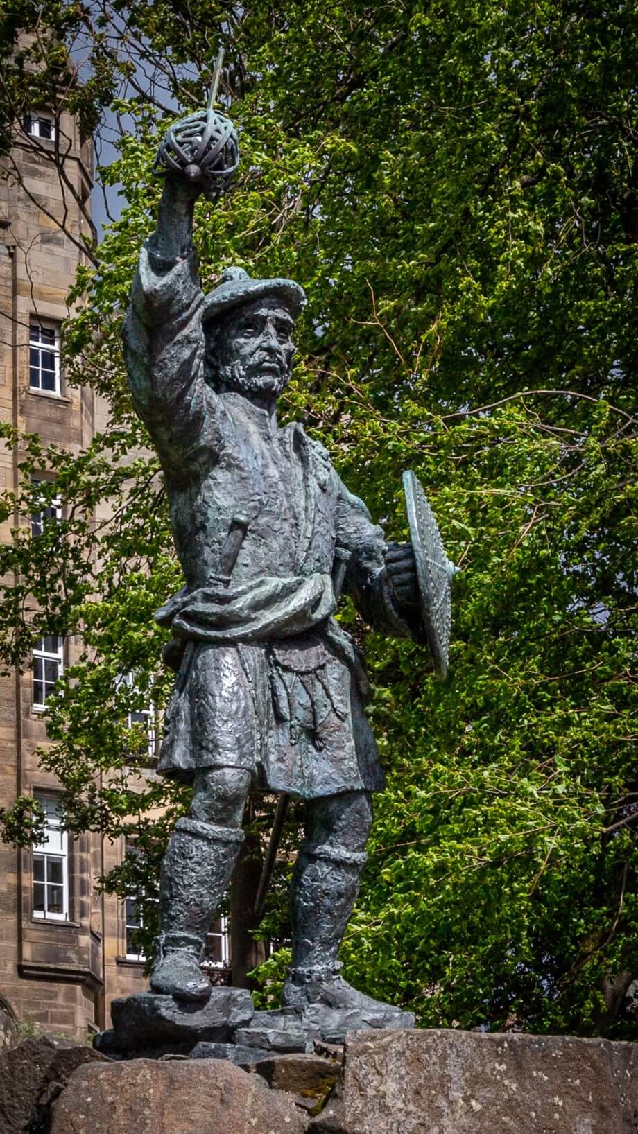 Rob-Roy-Statue bei Stirling