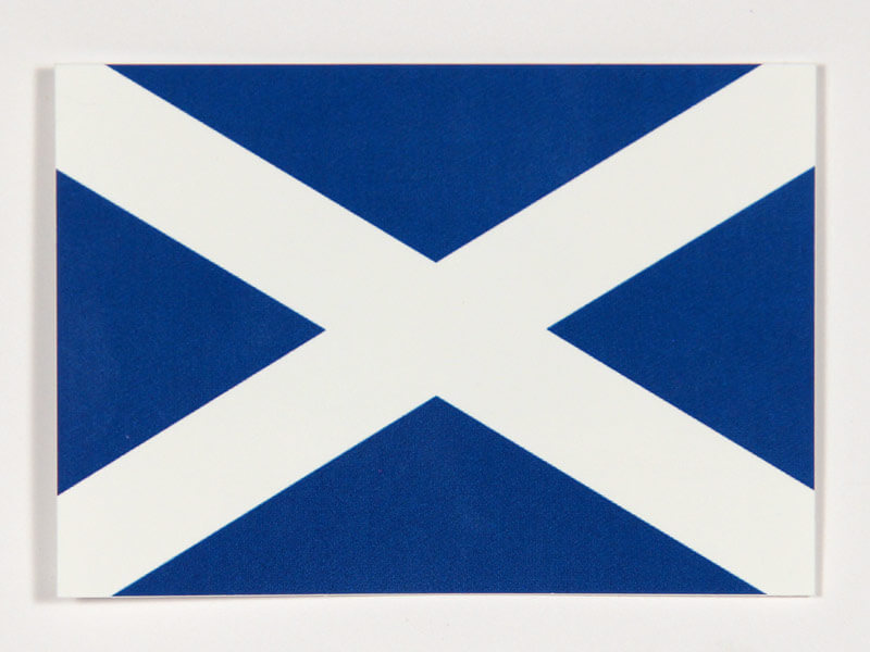 für Außen Schottland Piper Edinburgh Kronen Flagge Auto Oval 