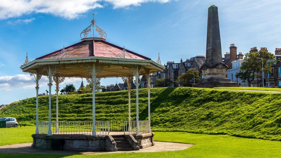 Band Stand und das Märtyrer Denkmal