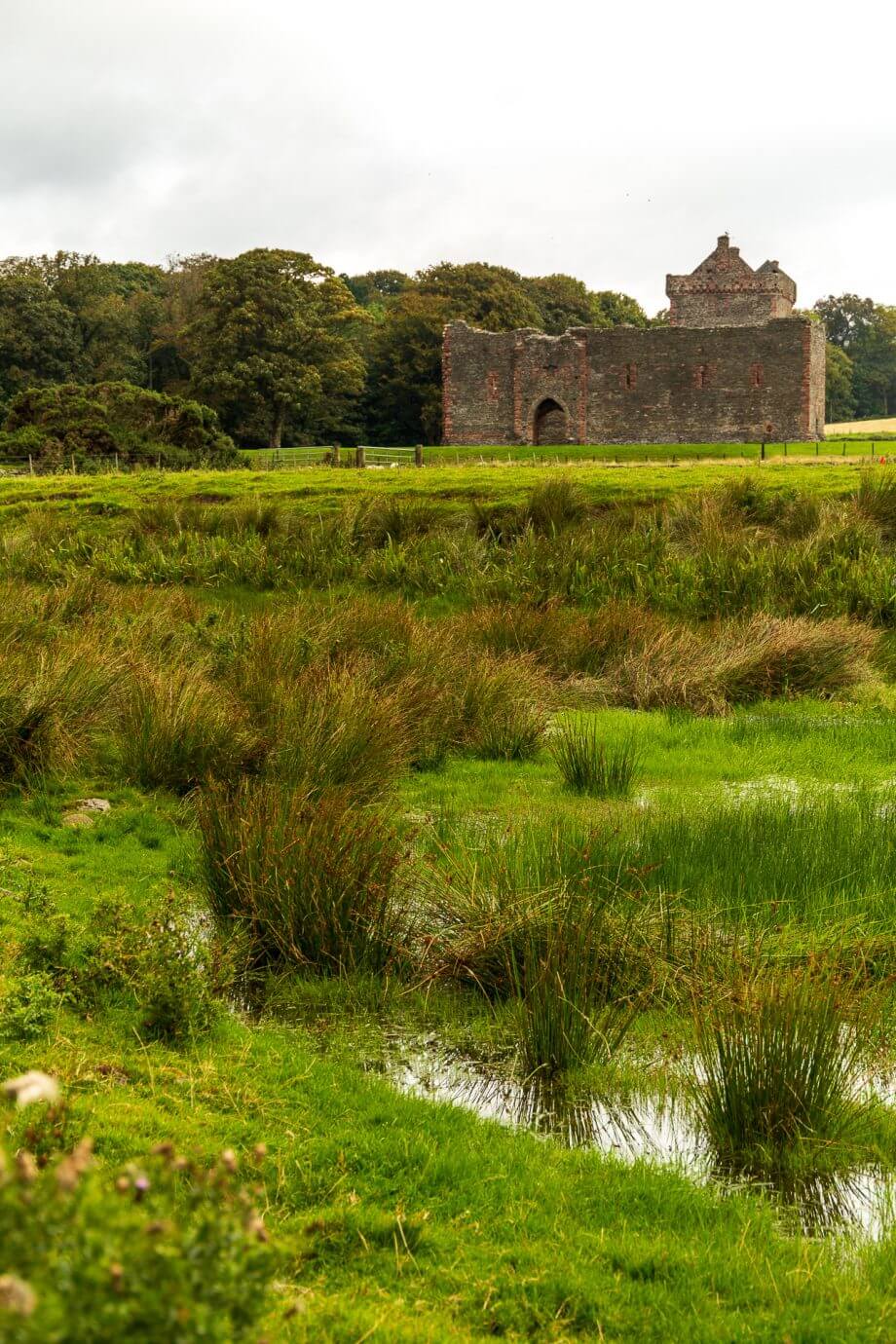 Skipness Castle von der Kirche aus