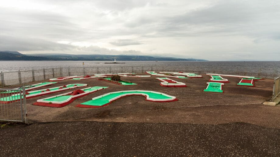 Minigolfplatz in Dunoon