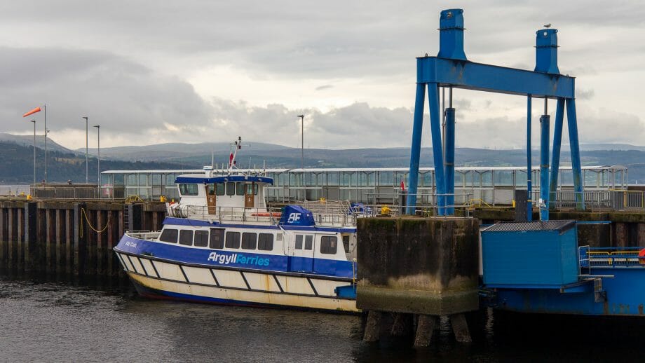 Passagierfähre nach Greenock