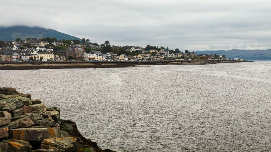 Blick auf Dunoon