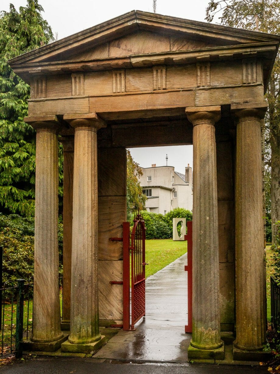 Ibroxhill House Portico