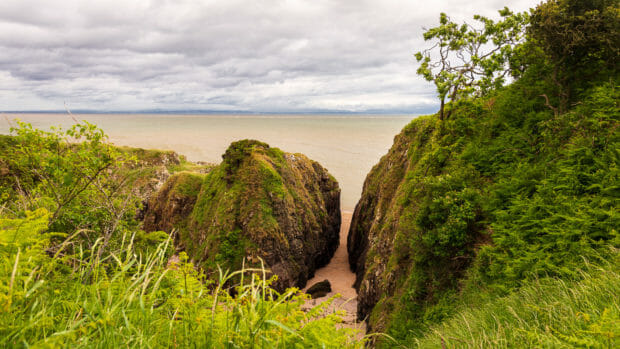 The Bogle Hole at Gutcher's Isle