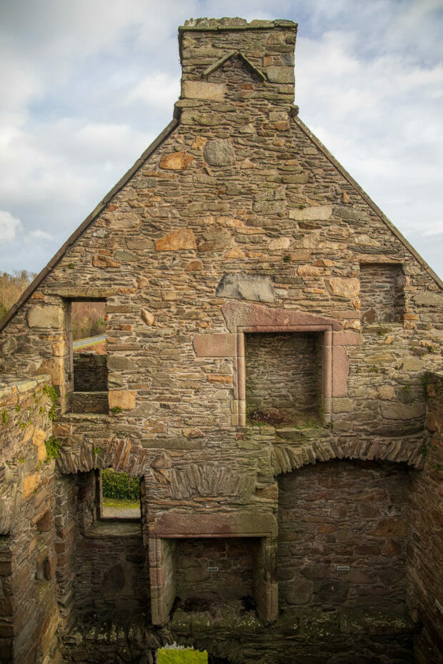 Interior Carsluith Castle