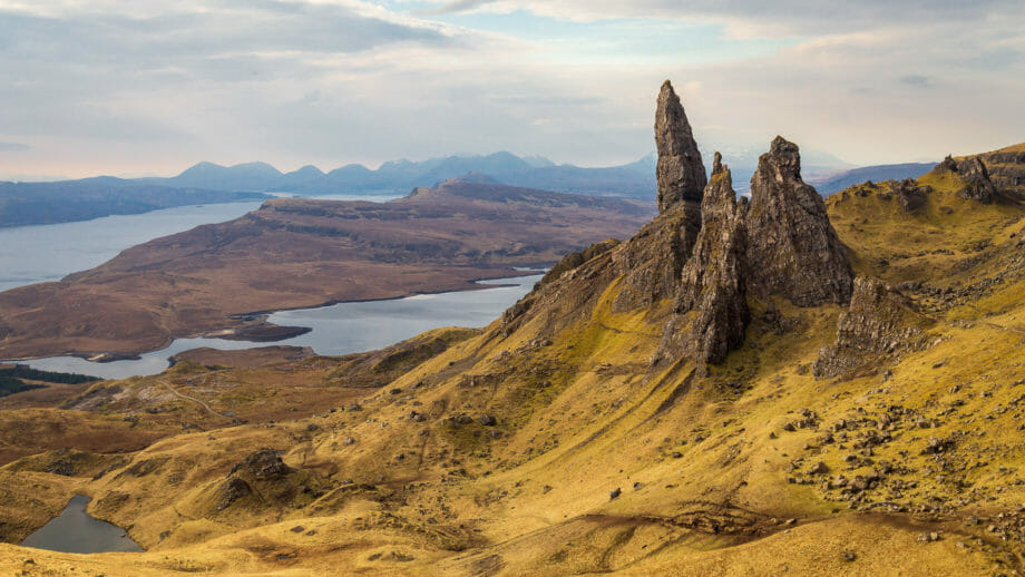 Der Old Man of Storr auf der Isle of Skye ist ein Naturwunder