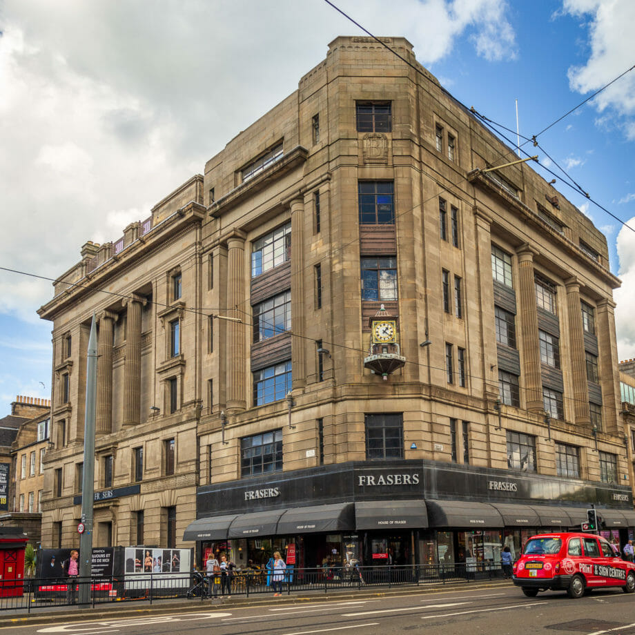 The building when House of Fraser was in it