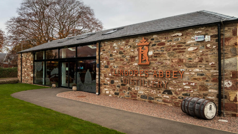 Lindores Abbey Distillery Eingang