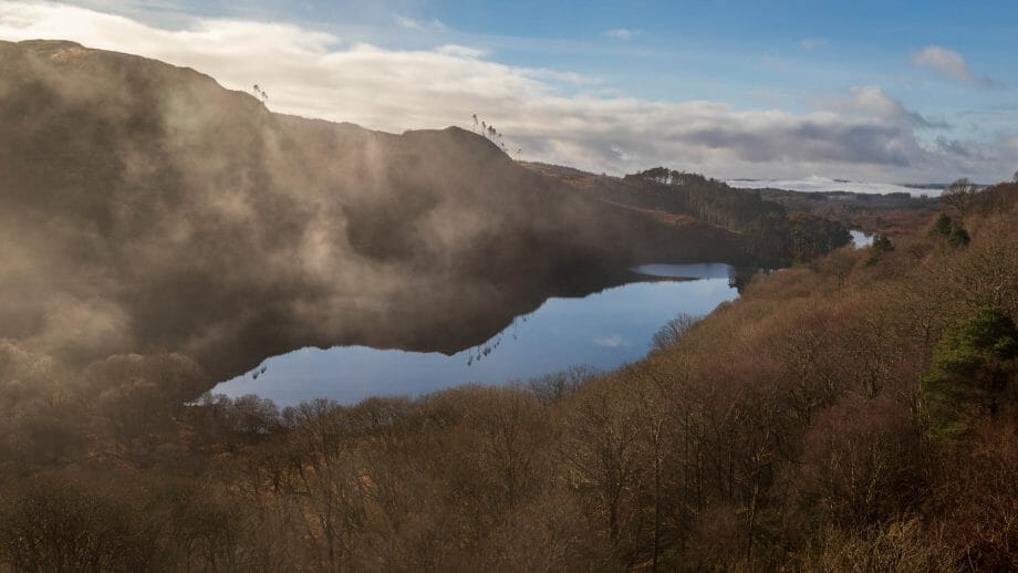 Der Blick ins Glen Trool mit dem gleichnamigen Loch