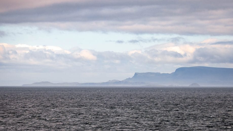 Blick zu Rubha Hunish auf der Isle of Skye