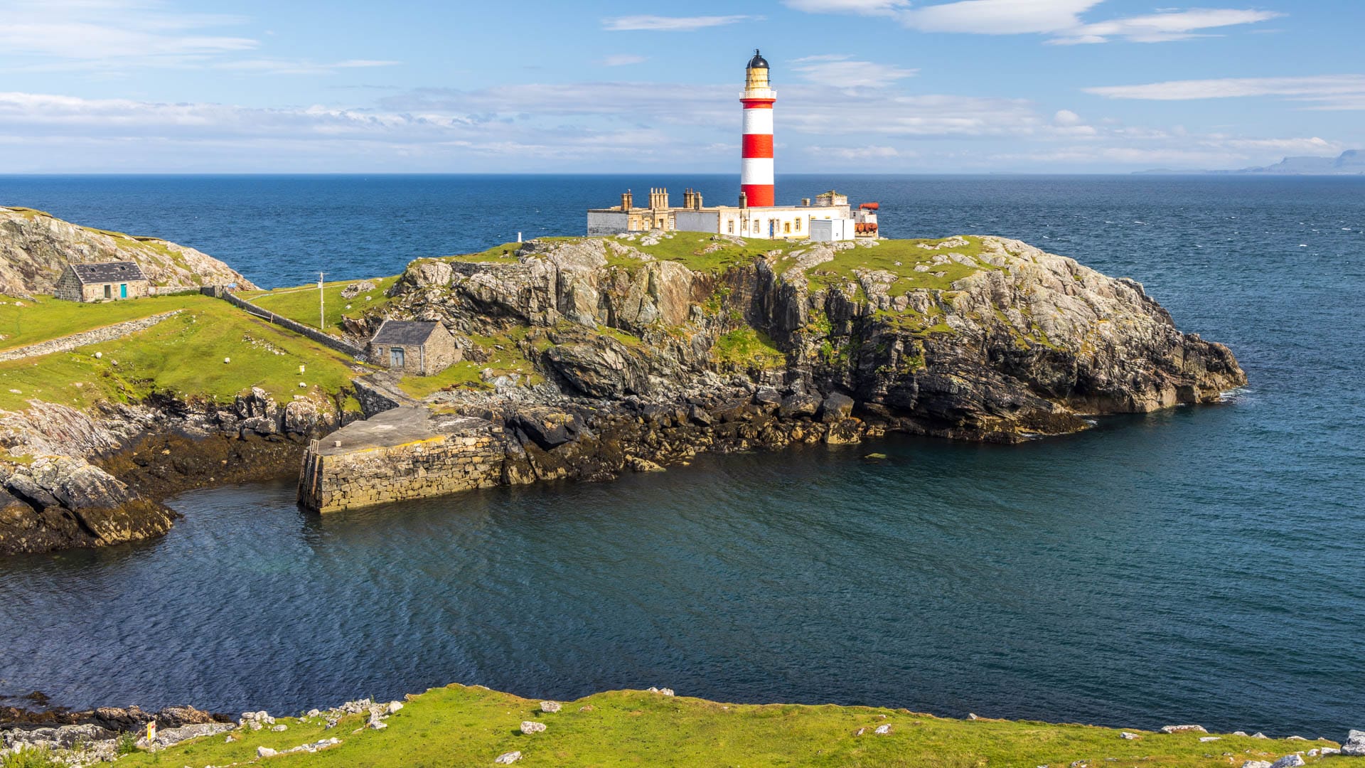 Eilean Glas Leuchtturm auf Scalpay