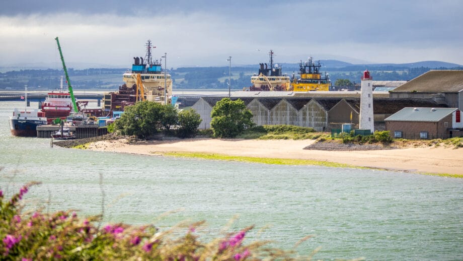 Hafen von Montrose