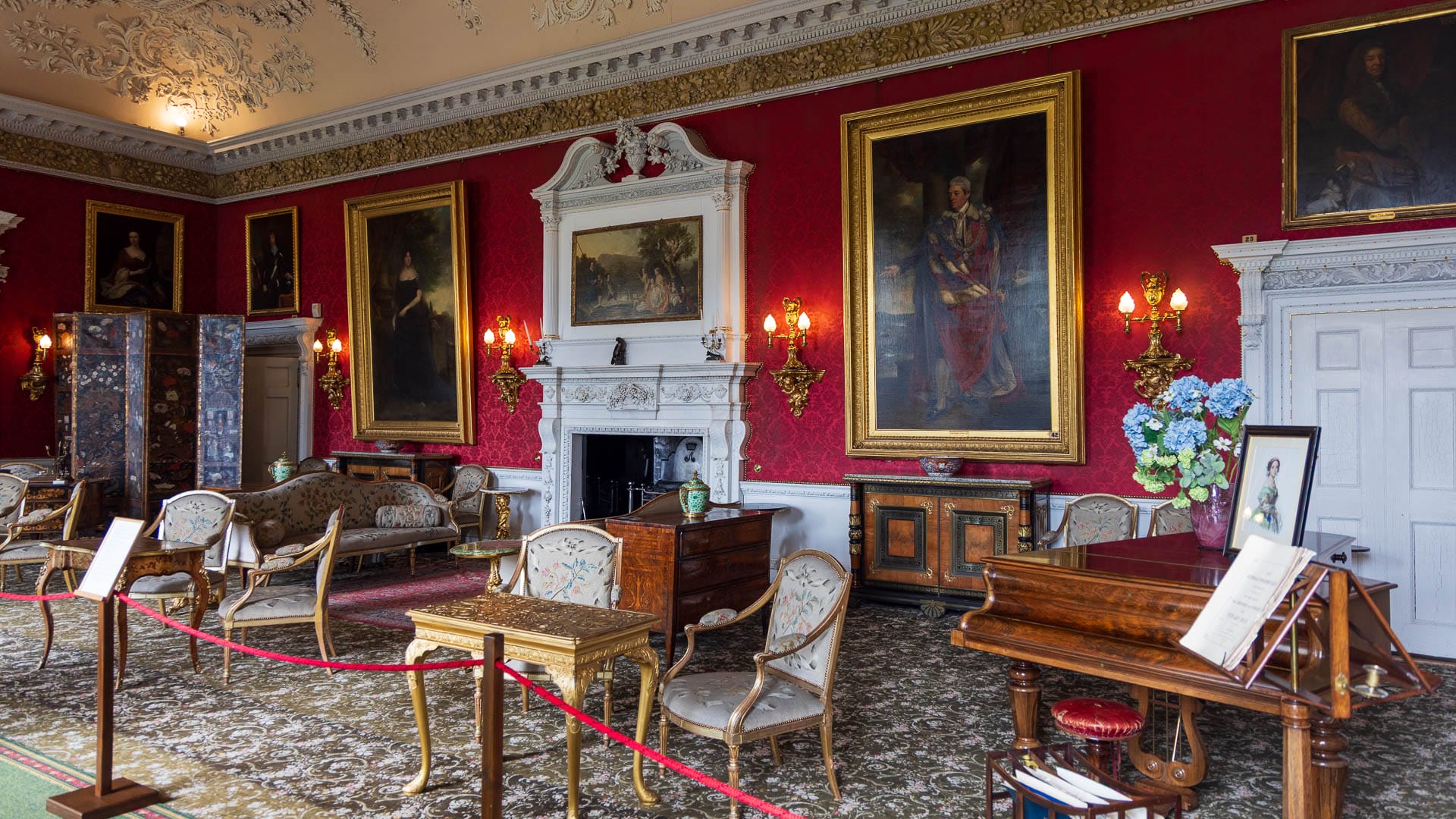 Im Inneren des Blair Castle