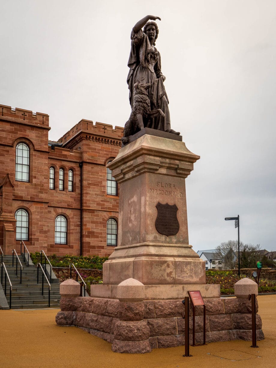 Flora MacDonald Statue in Inverness