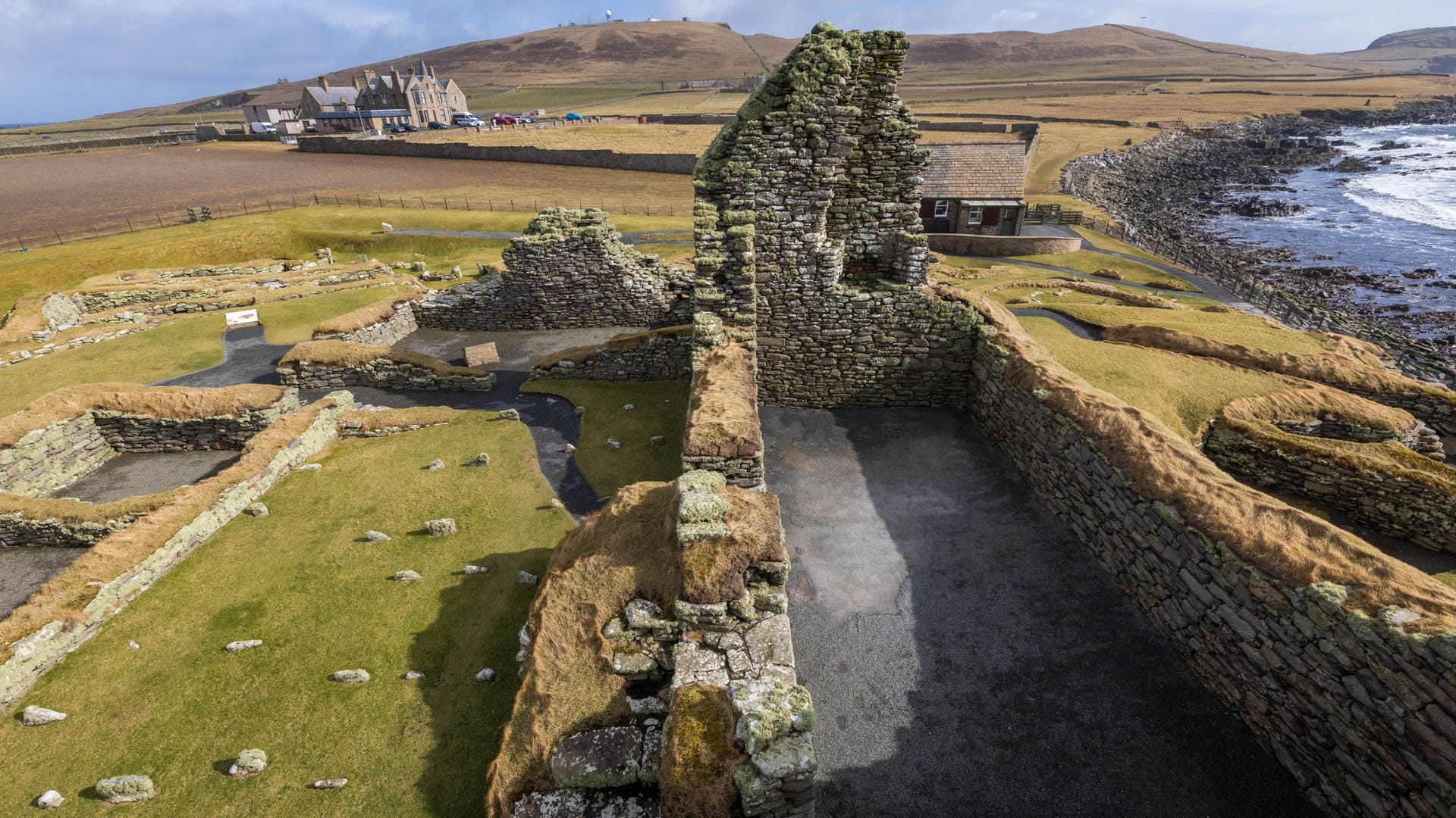 Blick vom Turm des Laird’s Houses