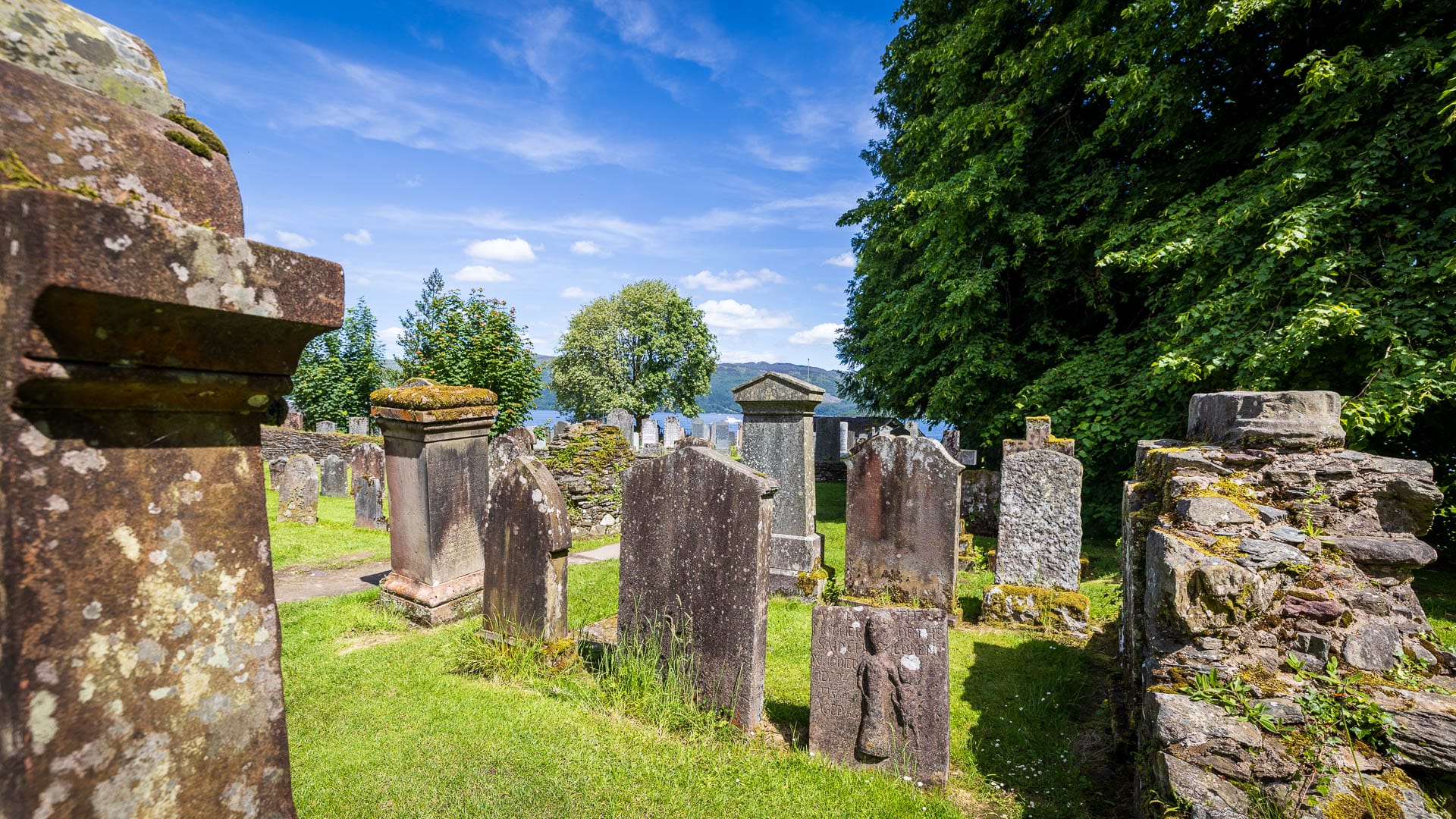 Friedhof an der Parish Church