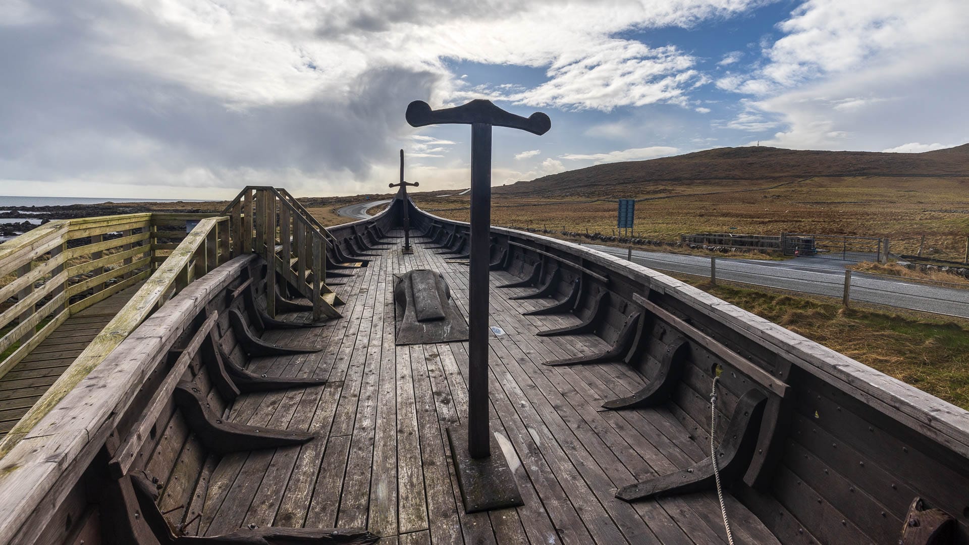 An Bord der Skidbladner