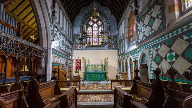 Cathedral of the Isles in Millport auf Great Cumbrae