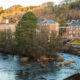 New Lanark am Fluss Clyde